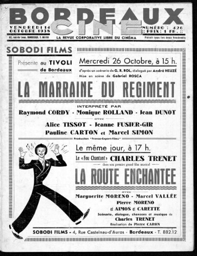 La revue corporative libre du cinéma. (N0426).